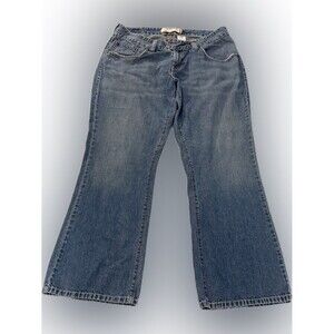 Levi’s 501 Slouch Jeans Womens 18M Wide Leg Denim Missing Buttons AS IS